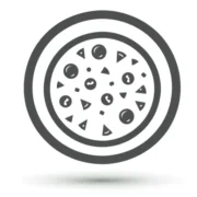 Vesuvio Restaurang och Pizzeria logotyp